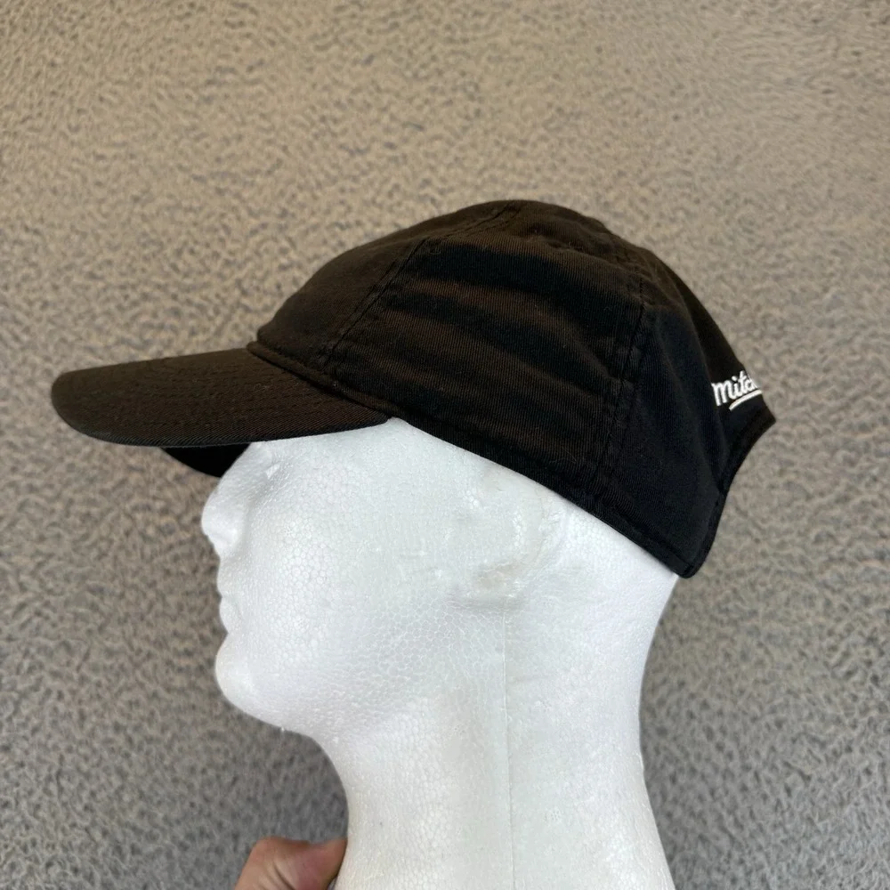 Portland Trail Blazers Strap Back Dad Hat Adjustable Cap Mitchell And Ness Black